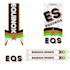 design cricket bat label and sticker