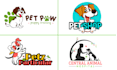 design pet, dog, cat, animal,veterinary clinic,pet grooming,and pet shop logo
