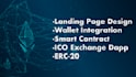 build ico website and erc20 token