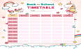 create high quality custom planner, calender, school schedule, invoice