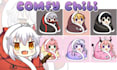 draw character anime comfy in chibi style