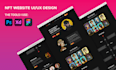 do nft landing page and nft website design
