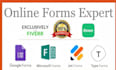 create responsive typeform, jotform, google form for you
