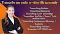 provide flawless transcription service