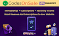 create a woocommerce subscriptions and membership website