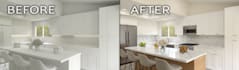 do photorealistic 3d modern kitchen renderings for remodel