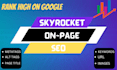 do on page SEO with yoast and rankmath