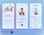 design mobile app UI UX for ios and android