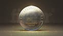 design a 3d coin,token, crypto logo, bitcoin in high quality