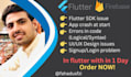 fix bugs and remove errors in flutter app