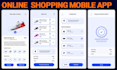 create online shopping, ecommerce, shoes selling app website