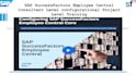 give consultant level training on sf employee central