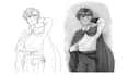 draw black and white illustrations for chapter books