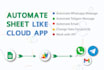send automatic messages and emails from google sheets