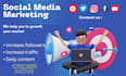 be your social media marketing manager SMM