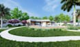 design your landscape, garden, backyard, pool, patio 3d rendering view