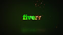 create professional fire 3d logo animation