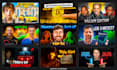 do attractive high CTR clickbait youtube thumbnails design