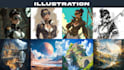 create a custom illustration or logo using midjourney ai