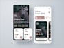 design mobile app UI in figma