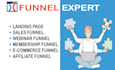 design clickfunnel landing page, sales funnel