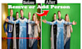 remove or add people and person from objects  image in photoshop editing