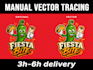 do vector tracing, vector logo, vectorize image