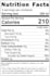 create fda nutrition fact label for your recipes