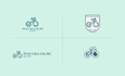 double meaning sport logo design for club or business