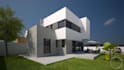 make a 3d model and rendering of your project in revit