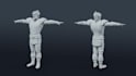 create stylized game ready 3d character for unity or unreal
