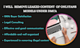 remove leaked content of onlyfans models under dmca