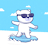 animate cute 2d animals gif