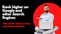 do guest post with dofollow backlinks on 80 plus da website