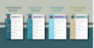 do elegant cv, cover letter or resume design and writing