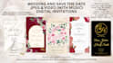 design your wedding and save the date invitations