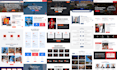 build a responsive website with an advanced admin panel