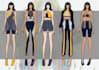 design fashion collection, fashion illustration, and portfolio