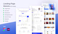 do figma website design UI UX and landing page design