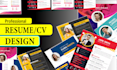 deliver professional design resume writing, CV, cover letter