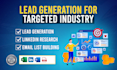 do targeted b2b lead and linkedin lead generation for any industry