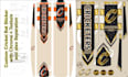 do professionally custom bat sticker designs cricket bat stickers