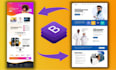 create a stunning responsive HTML CSS bootstrap website
