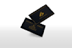 design business card with two concepts