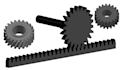 create  3d gear design in autocad