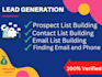 do lead generation and find valid emails