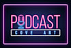 design a professional unique podcast cover art
