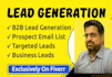 do targeted lead generation using linkedin sales navigator account