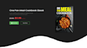 create a high quality landing page with HTML, CSS js, react