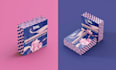 food, popcorn, coffee, chocolate bag or pouch label design